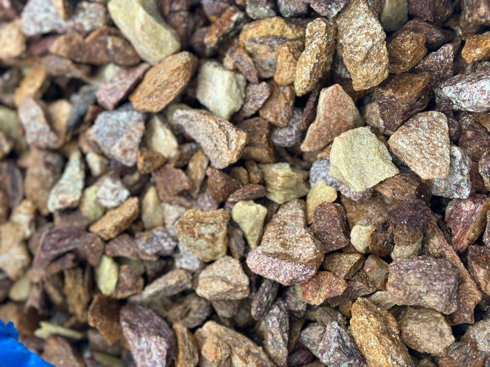 Златолит персиковый декоративная каменная крошка купить в Севастополе