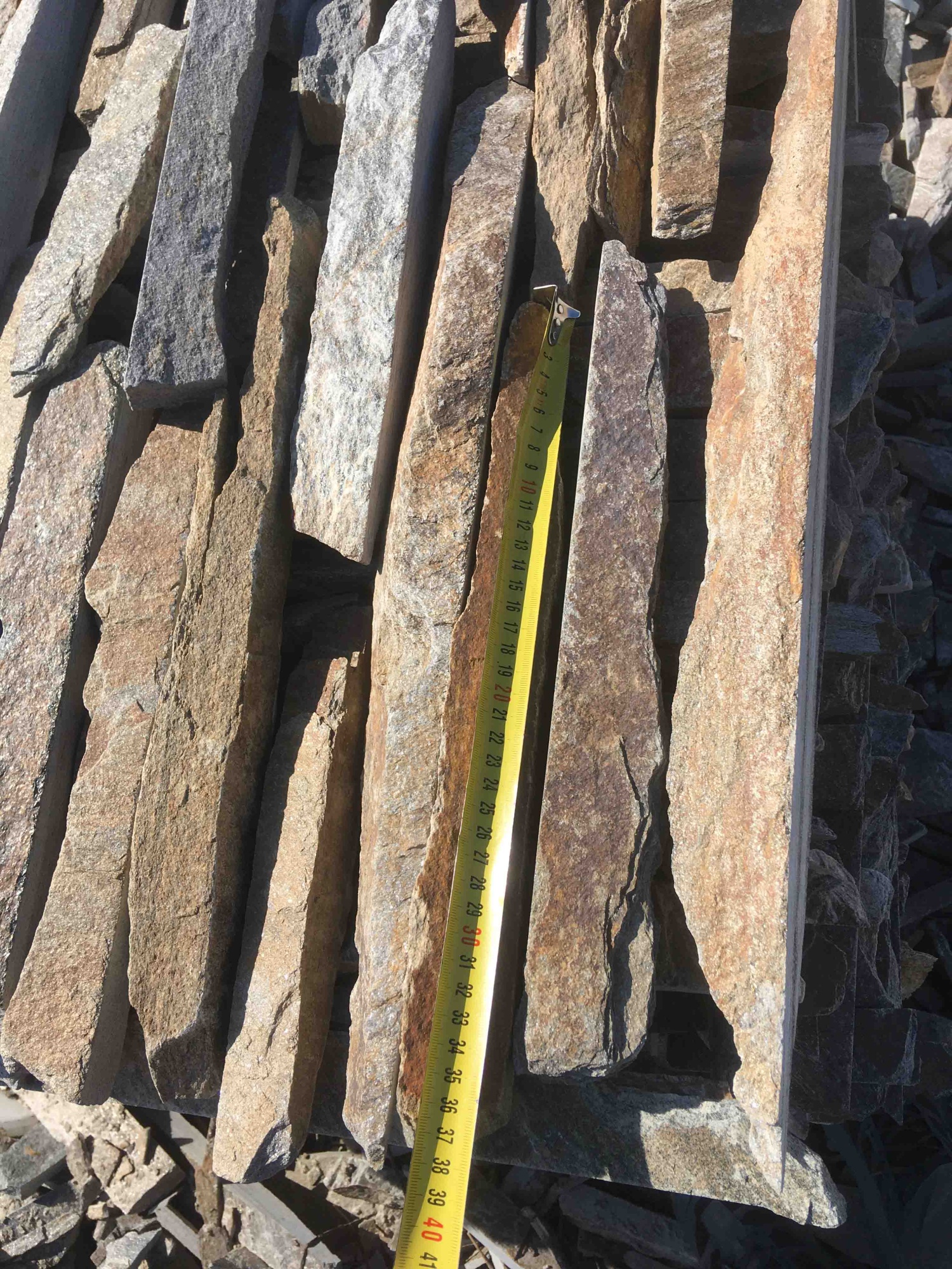 Горбушка златолит мультиколор для облицовки купить в Севастополе