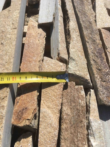 Горбушка златолит золотистый для облицовки купить в Севастополе