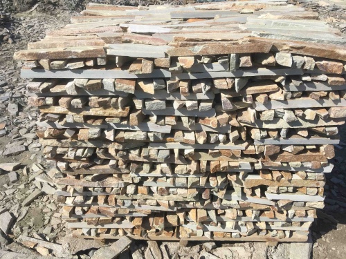 Горбушка златолит золотистый для облицовки купить в Севастополе