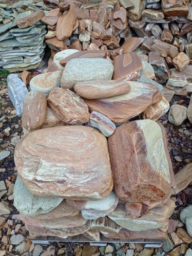 Златолит жёлтый, жёлто-зелёный глыбки и валуны для ланшафтного дизайна купить в Севастополе