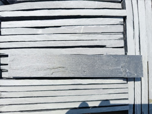 Плитка чёрная из натурального камня фасадная 30 см * 5 см, толщина 7 мм -30 мм купить в Севастополе